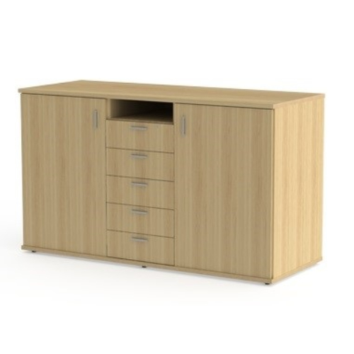 SERVER UNIT 2 DOORS & 5 DRAWERS