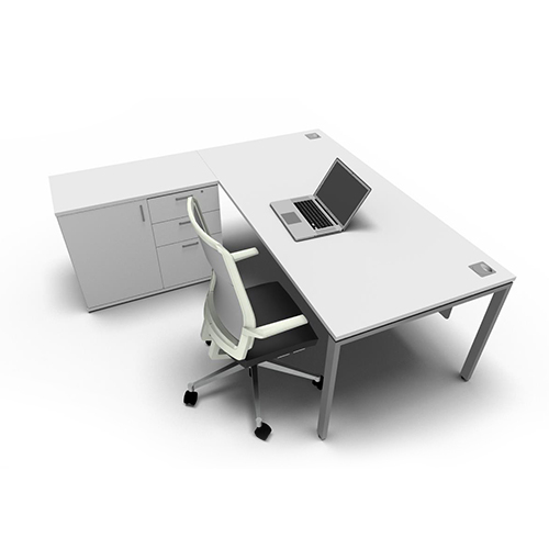 L SHAPED DESK 1600W X 800D