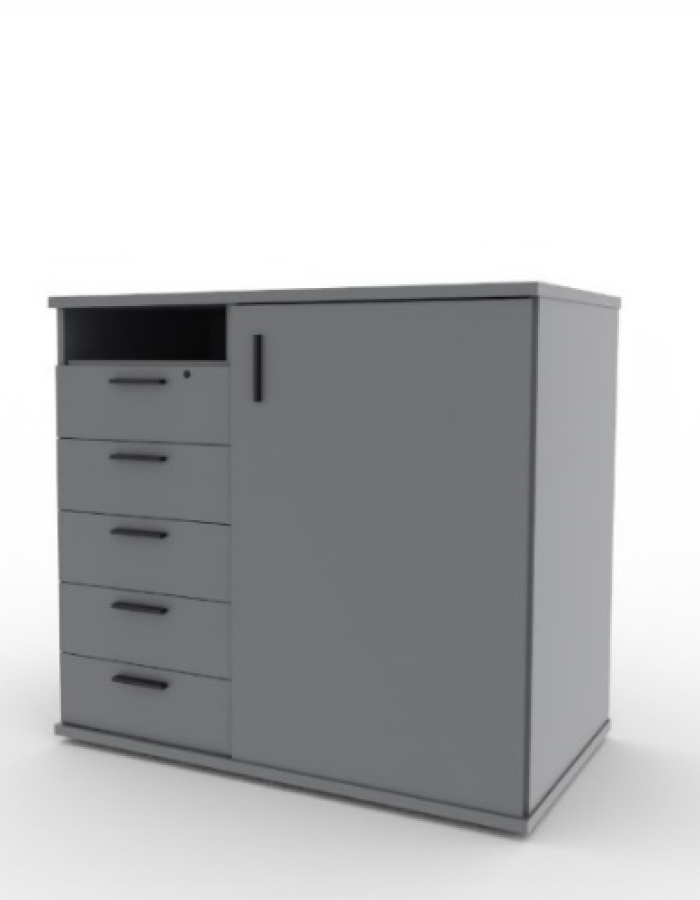 SERVER UNIT 1 DOOR 5 DRAWERS