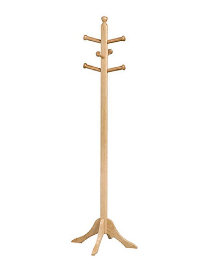 WOODEN HAT & COAT STAND